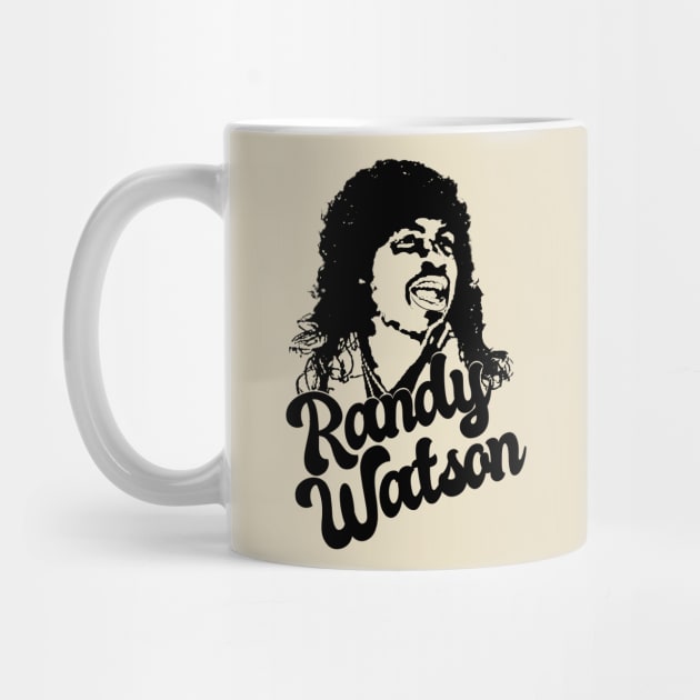 Retro Randy Watson 1988 Style Classic by Hand And Finger